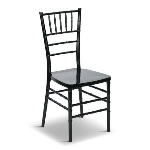 Chiavari Black Chair with cushion