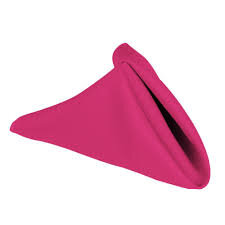 Poly Napkins Color Fuchsia