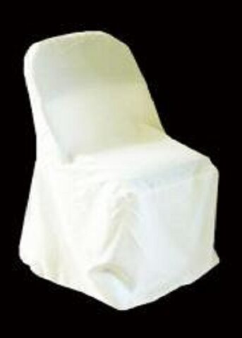 Folding Chair Cover,  Light Ivory