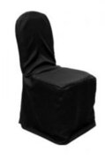 Banquet Chair Cover, Black
