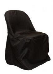 Folding Chair Cover, Black