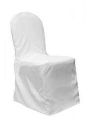 Folding Chair Cover, White