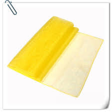 Table Runner Organza Canary Yellow