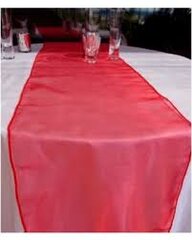 Table Runner Organza Red