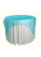 Overlay Organza Color Turquoise