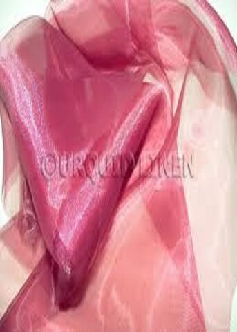 Table Runner Organza Apple Red