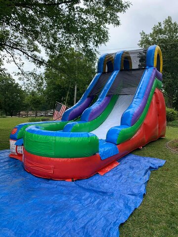 16ft Retro Dry Slide