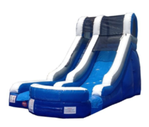 16ft Blue and White Water Slide