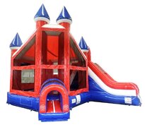 Red White and Blue Castle Slide Combo