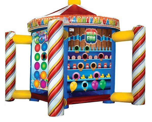 5 in 1 carnival game front view