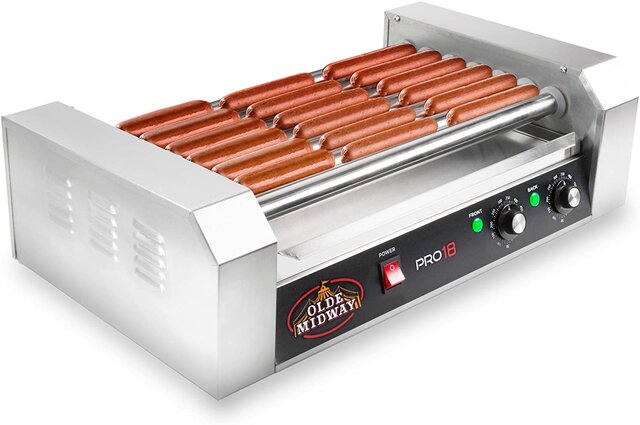 hot dog grill roller