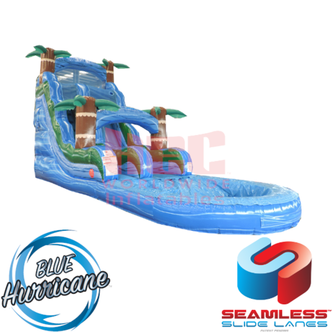 slide water hurricane lane single 20ft orlando fun rentals rental
