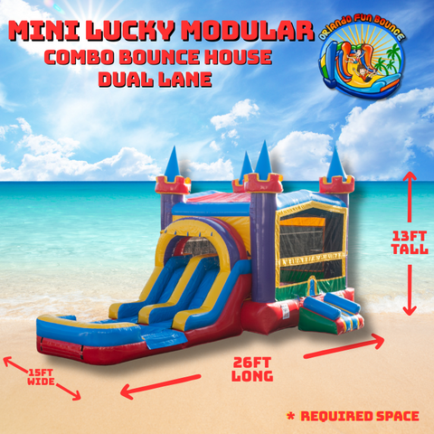 Mini Lucky Modular Dual Lane Combo  