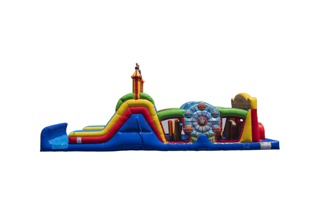 50ft Carnival Fun Fair Obstacle Course 