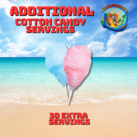 Cotton Candy Additional Servings 