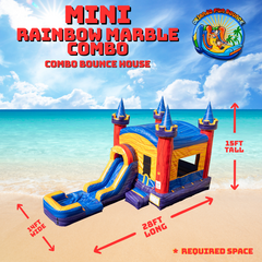 Mini Rainbow Marble Combo