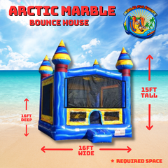 Arctic Marble Bounce House 