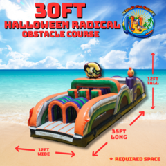 Halloween 30ft Radical Obstacle Course