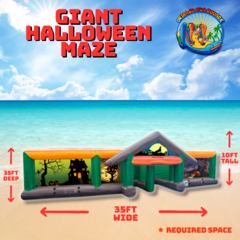 Giant Halloween Maze  