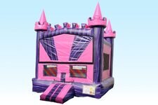 Purple Marble Castle Bounce House
