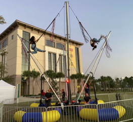 4 Station Bungee Trampoline