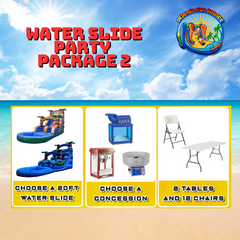 Water Slide Party Package 2  