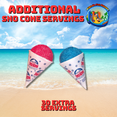 Sno Cone Additional Servings 
