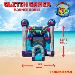 Glitch Gamer Bounce House