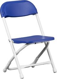 Kids Size Blue Folding Chairs