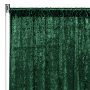 Velvet Drape/ Backdrop Curtain - Emerald Green 