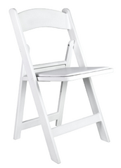 White Padded Chairs 