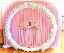 Round Flower Arch 