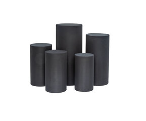 Black Cylinders- Set of 5