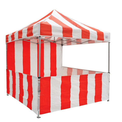 Carnival Sriped Canopy Tent 10 Feet x 10 Feet 