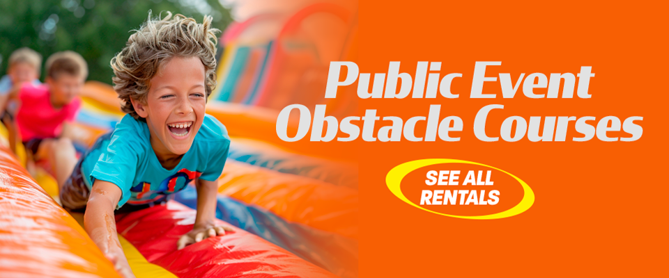 Obstacle Course Inflatables for Public Events