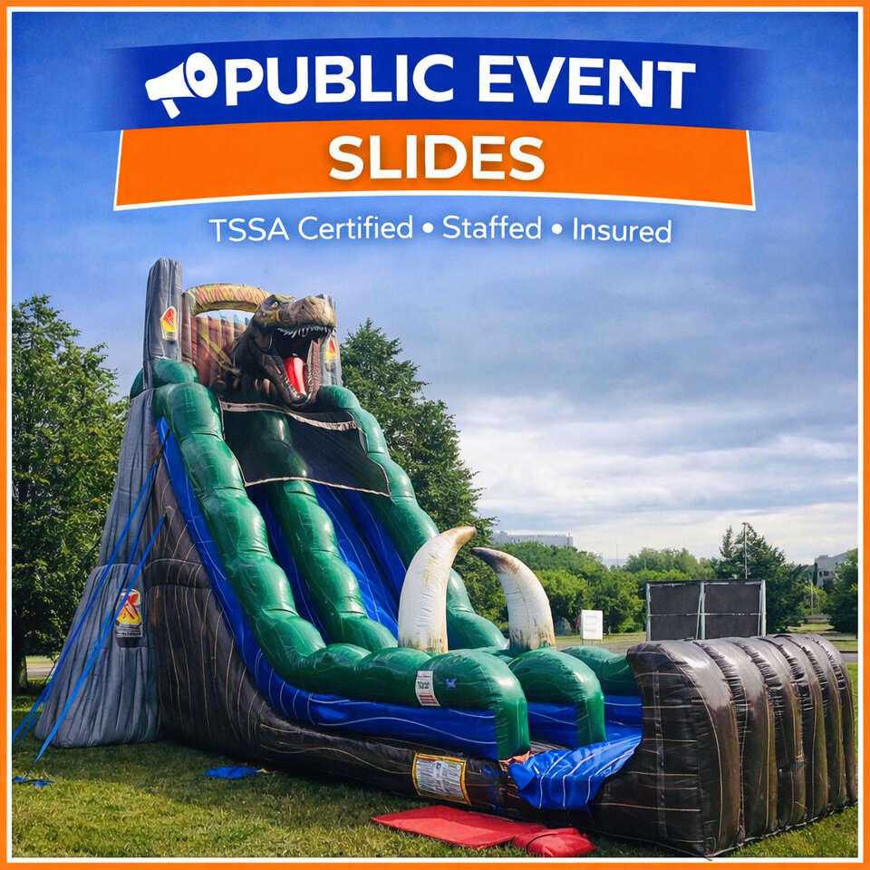 inflatables slide rentals