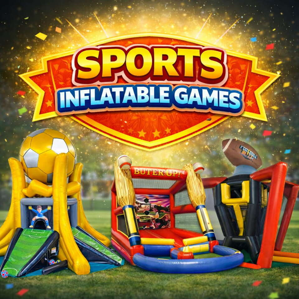 sports inflatable game rentals