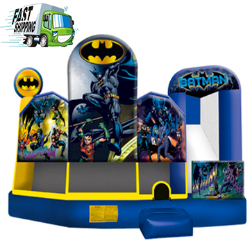 DC Comics Batman Bounce House Combo with Slide