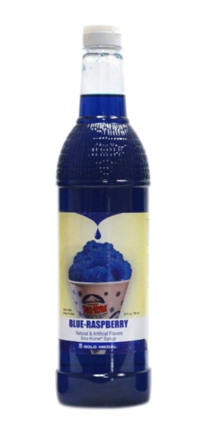 Blue Raspberry - Sno-Treat Sno-Kone® Flavor - 750ml (25oz) Bottle