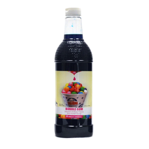 Bubble Gum - Sno-Treat Sno-Kone® Flavor - 750ml (25oz) Bottle