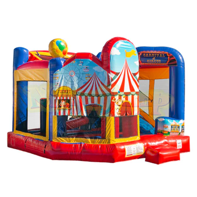  carnival and circus 5 In 1 bounce house combo 