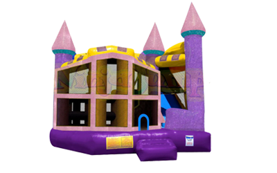 Dazzling Bounce House Castle with interior slide
