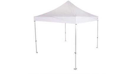 White Canopy Tent Rentals 10 Feet x 10 Feet