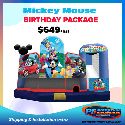 Mickey Mouse Birthday Package Deal