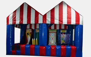Carnival Midway Inflatable 4 Games in 1