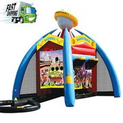 21 Feet Tall! World of Sports Interactive Amusement 5 Sports Games in 1. Supervision is by the renter for this game.