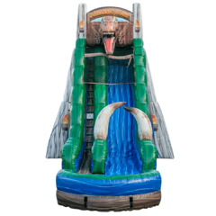  Jurrasic Rush Waterlslide or Dry Slide.  In Stock now Public Events can only use as a Dry Slide. Residential customer can use as a Waterslide or Dry Slide