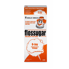 rentals@partytime-inflatables.com  Orange- Floss sugar Carton - 3.25LB Carton
