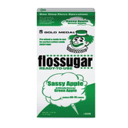 Sassy Apple (Green Apple) - Flossugar Carton - 3.25LB Carton