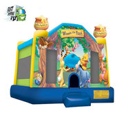"Officially Licensed Winnie the Pooh Bouncy Castle Rental"